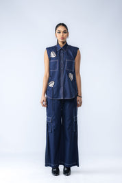 Hand Embroidered Co-ord Set