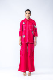 Hand Embroidered Co-ord Set