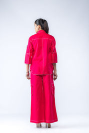 Hand Embroidered Co-ord Set