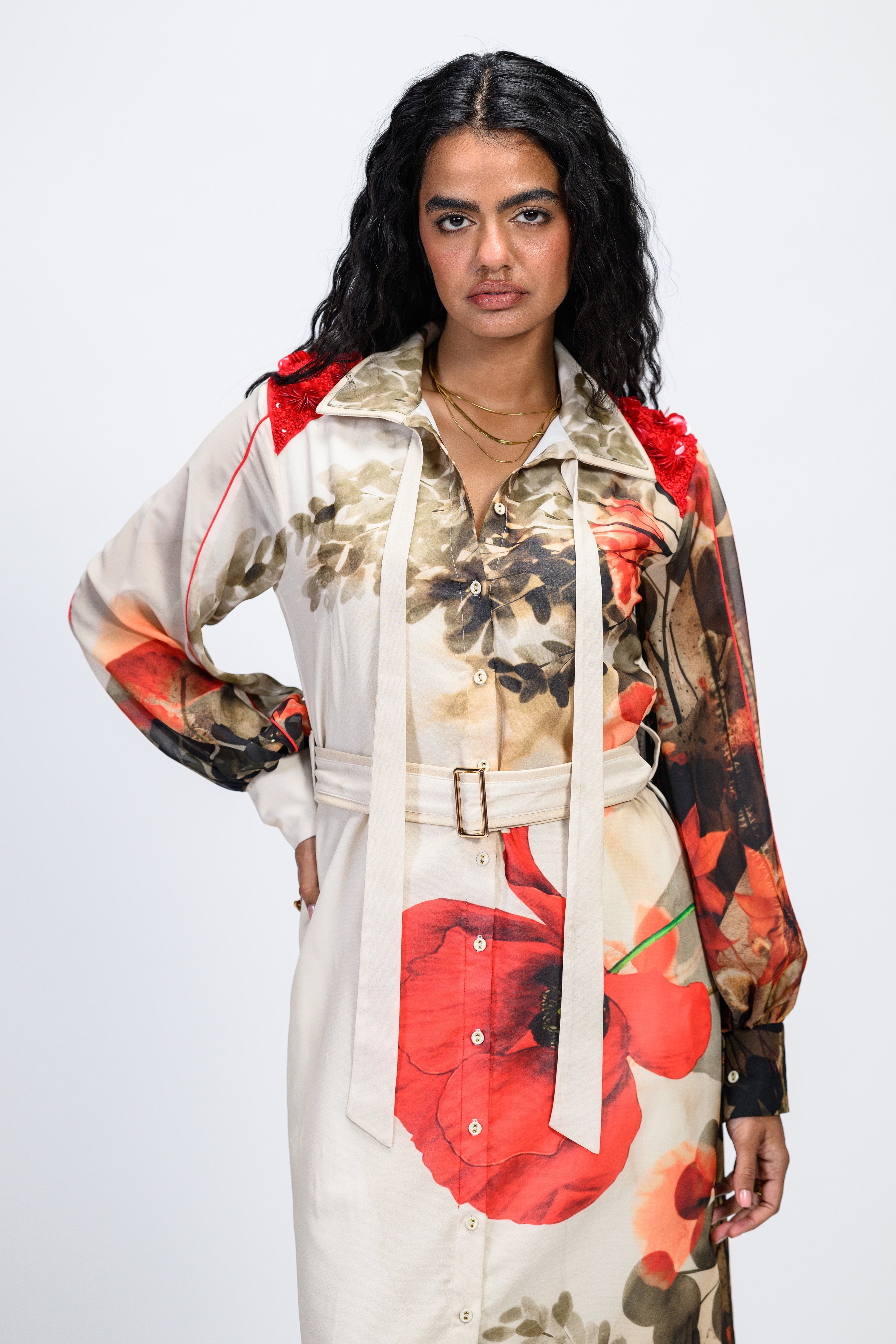 Rouge Radiance Dress