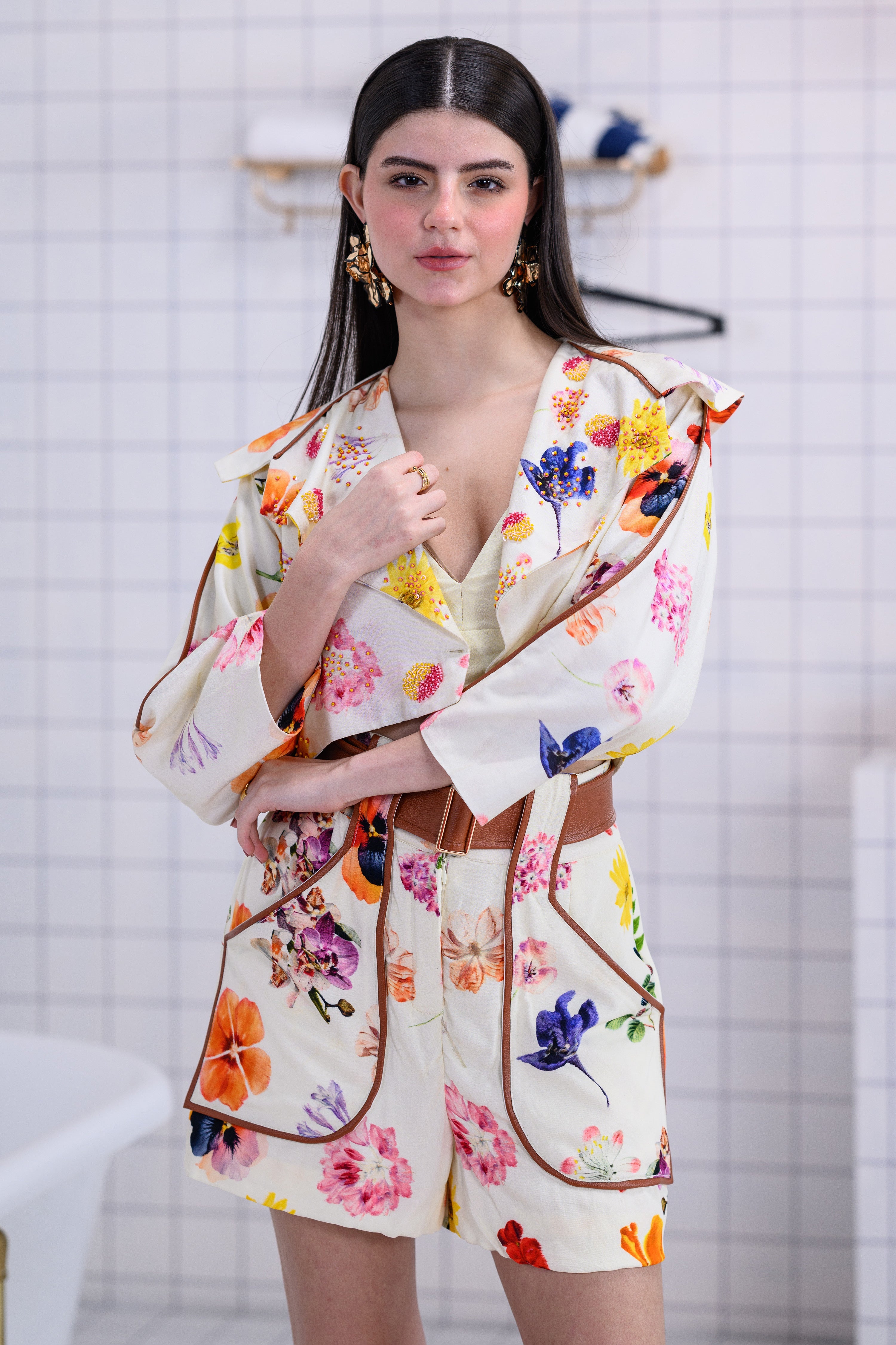 Wildflower Waltz Short Set