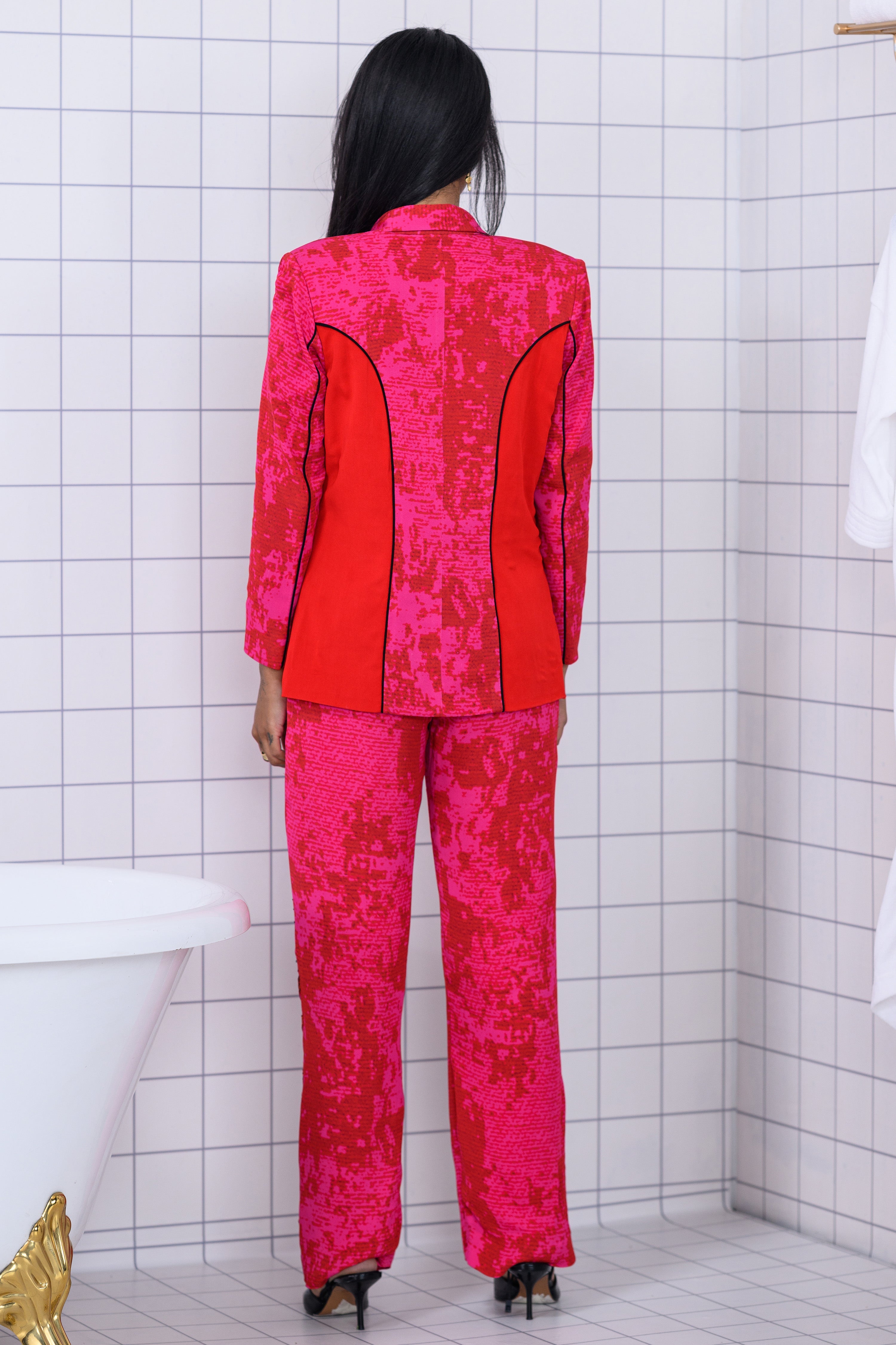 Crimson Affair Co-ord Set