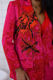 Crimson Affair Co-ord Set