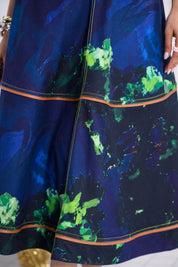 Neon Eclipse Skirt Set