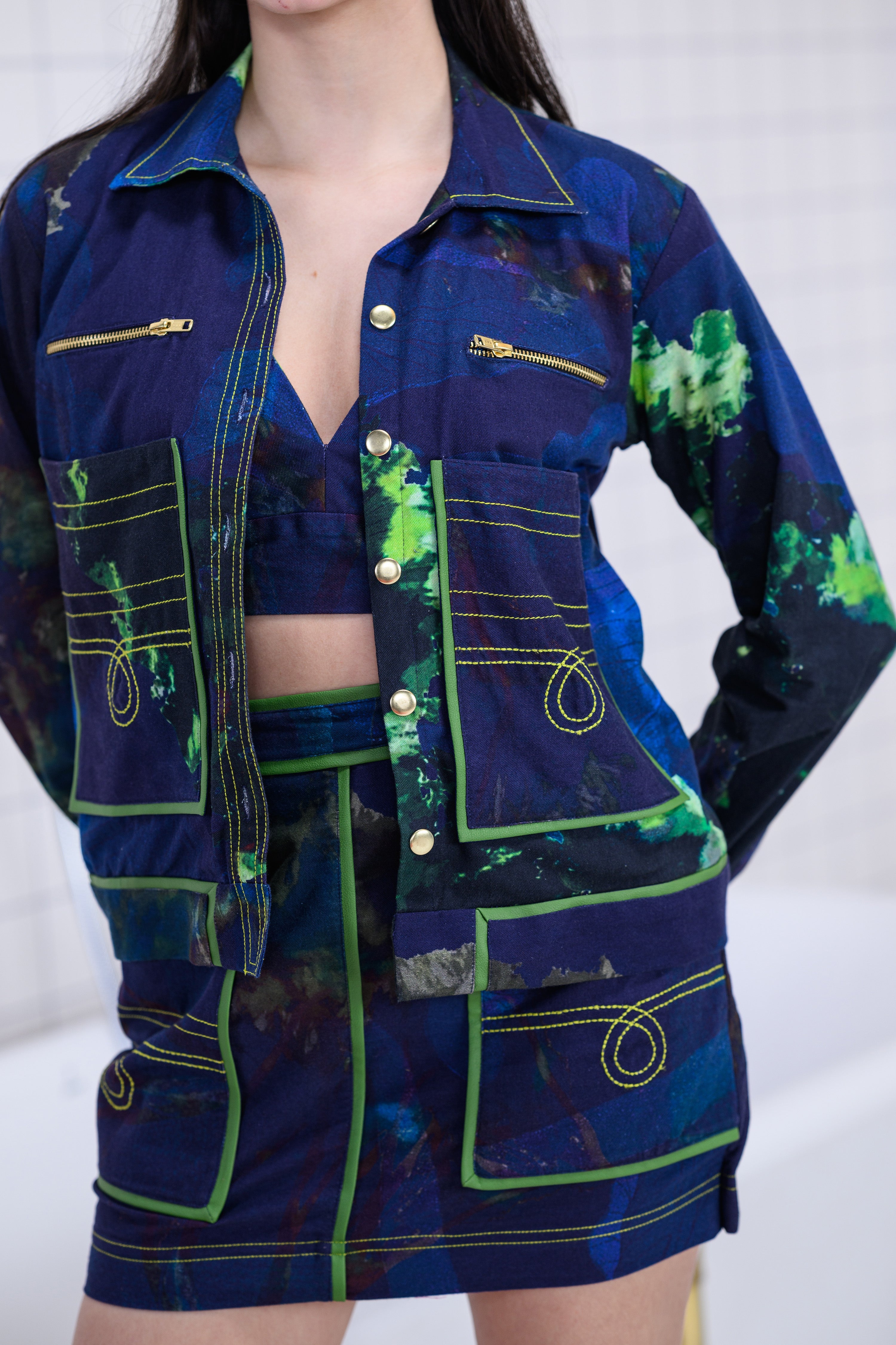 Nebula Skirt Set