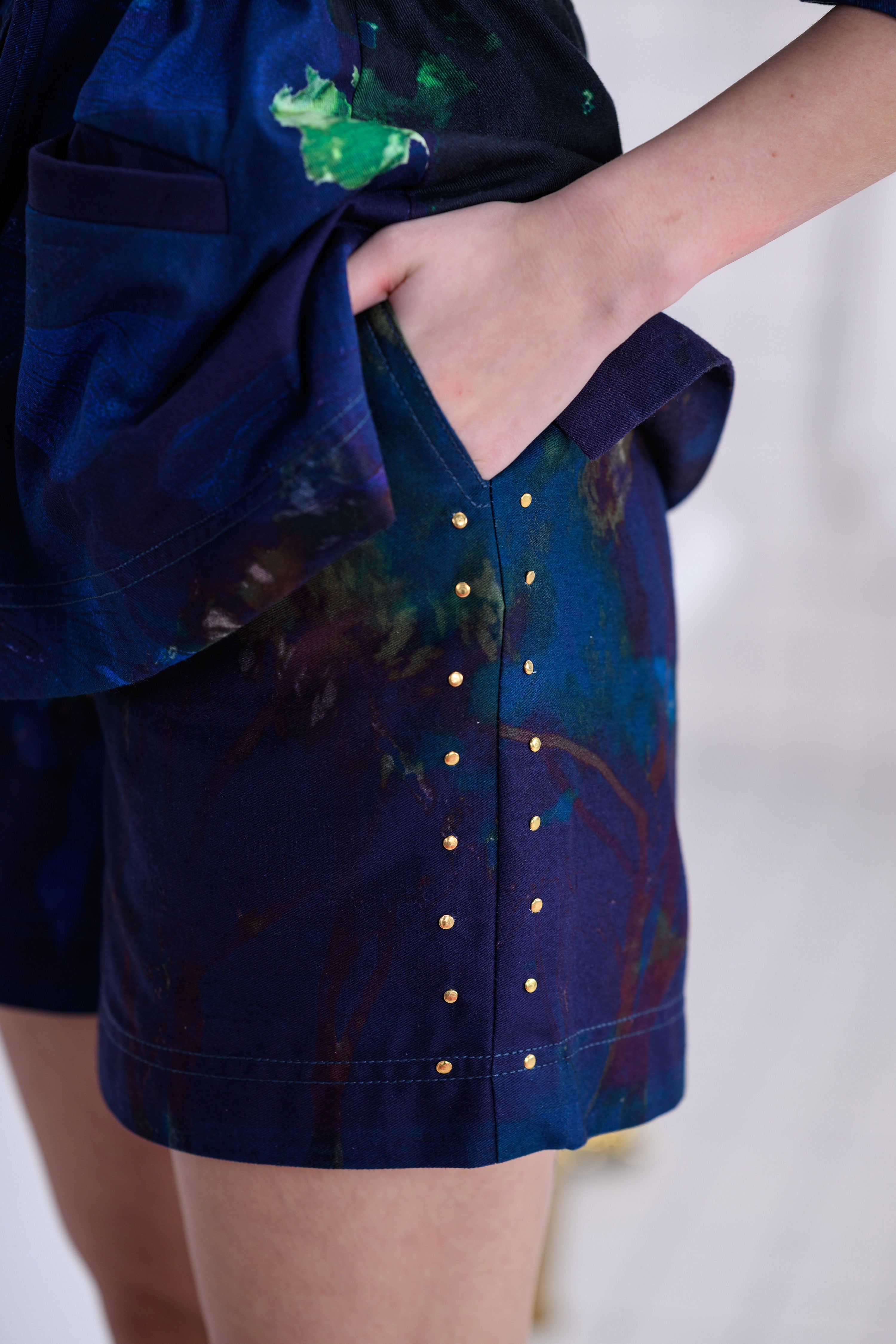 Astral Noir Short Set