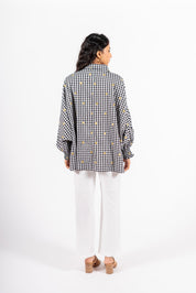 Lily Shirt Embroidered Checks