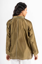 Harper Shirt Khakhi Green