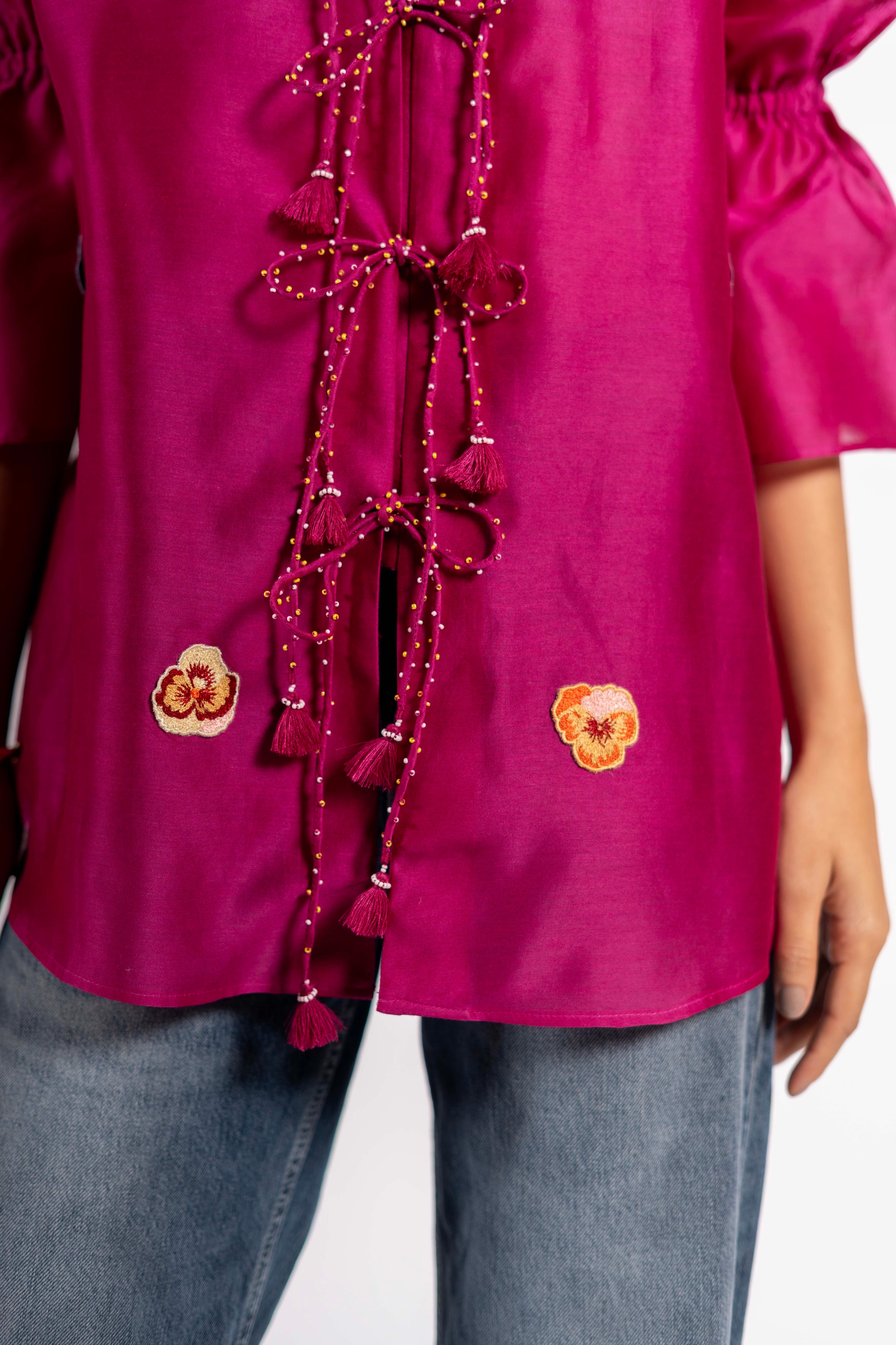 Pacific Shirt Magenta Pink