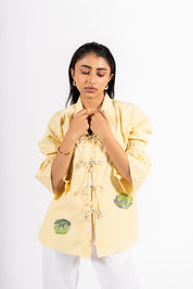 Pacific Shirt Seersucker Yellow