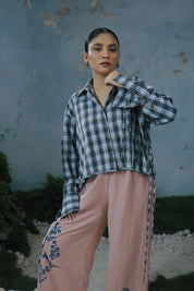 Regent Plaid Shirt Grey