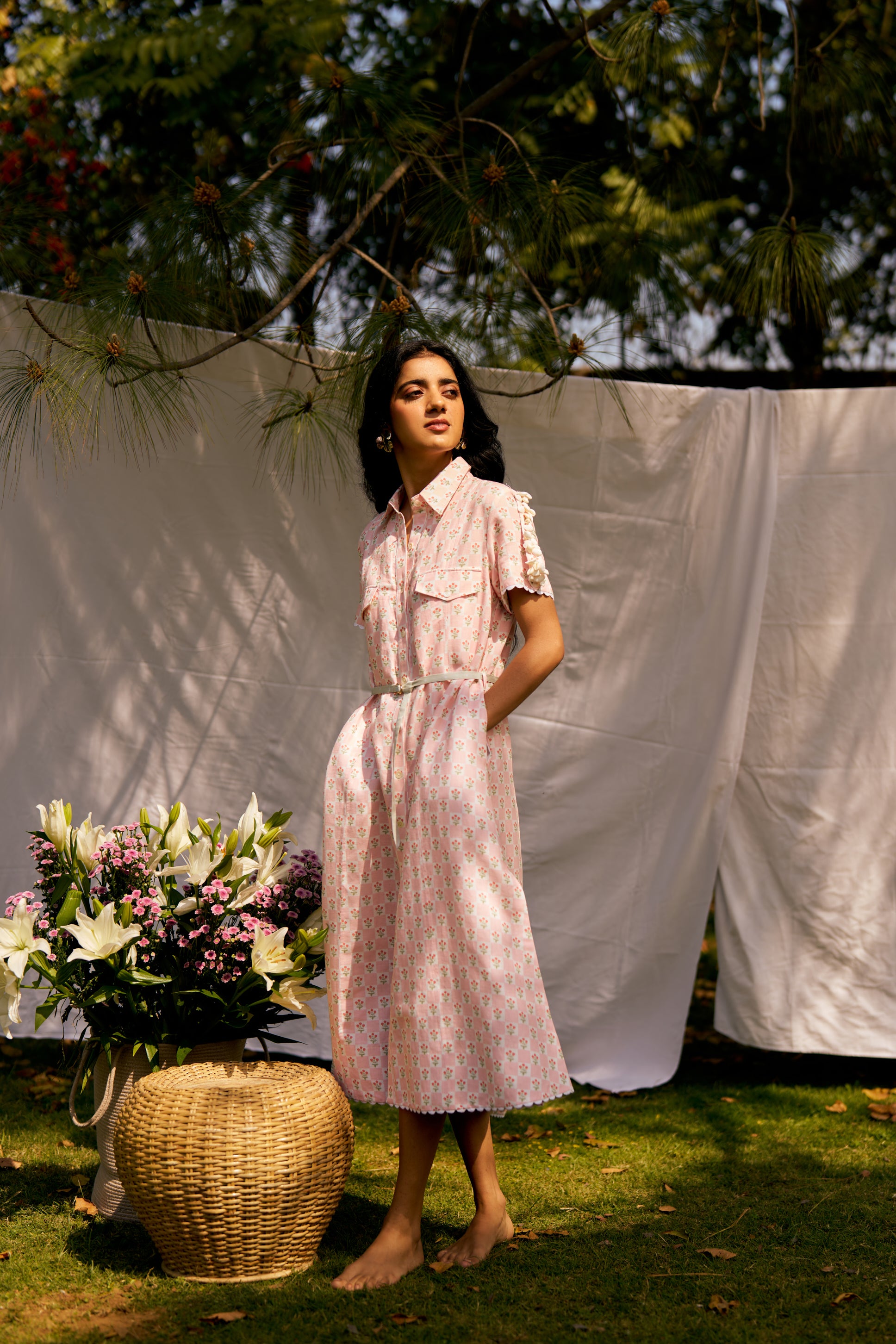 Moonlit Rose Dress