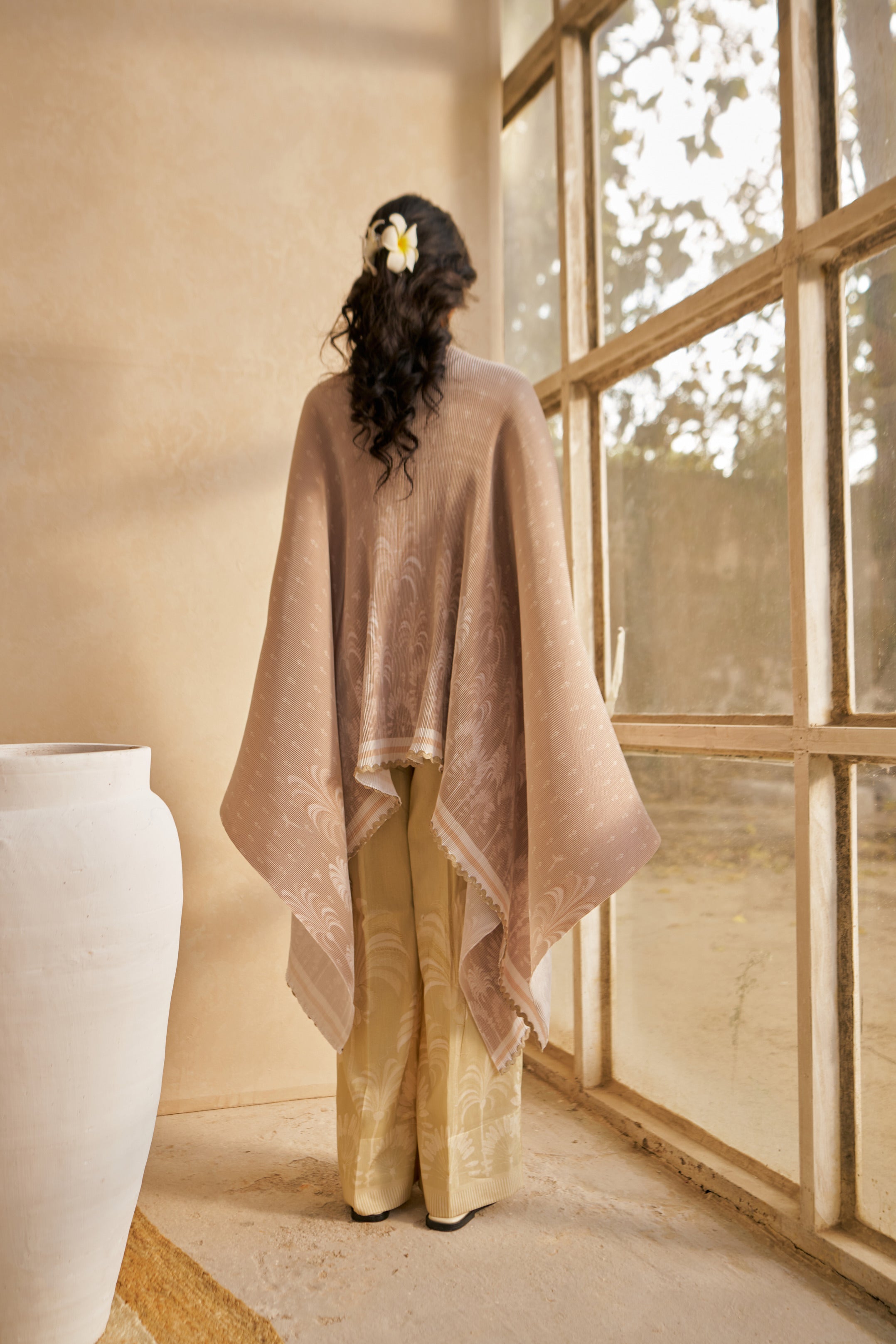 Sunkissed Palms Kimono Cape