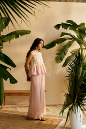 Rouge Mist Palm Co-ord Set