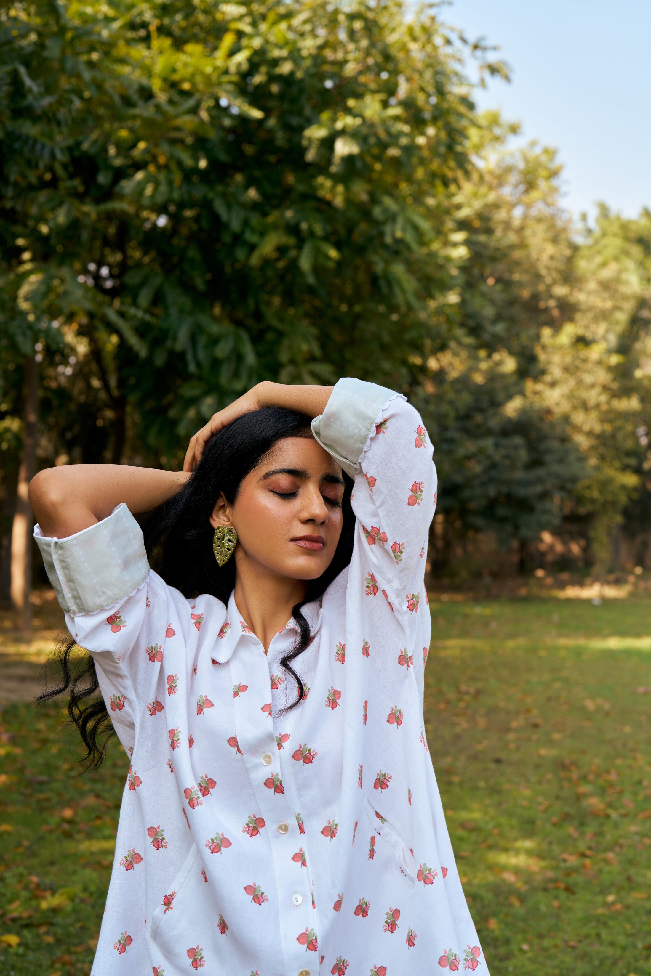 Pomme Sauvage Vanille Shirt Dress