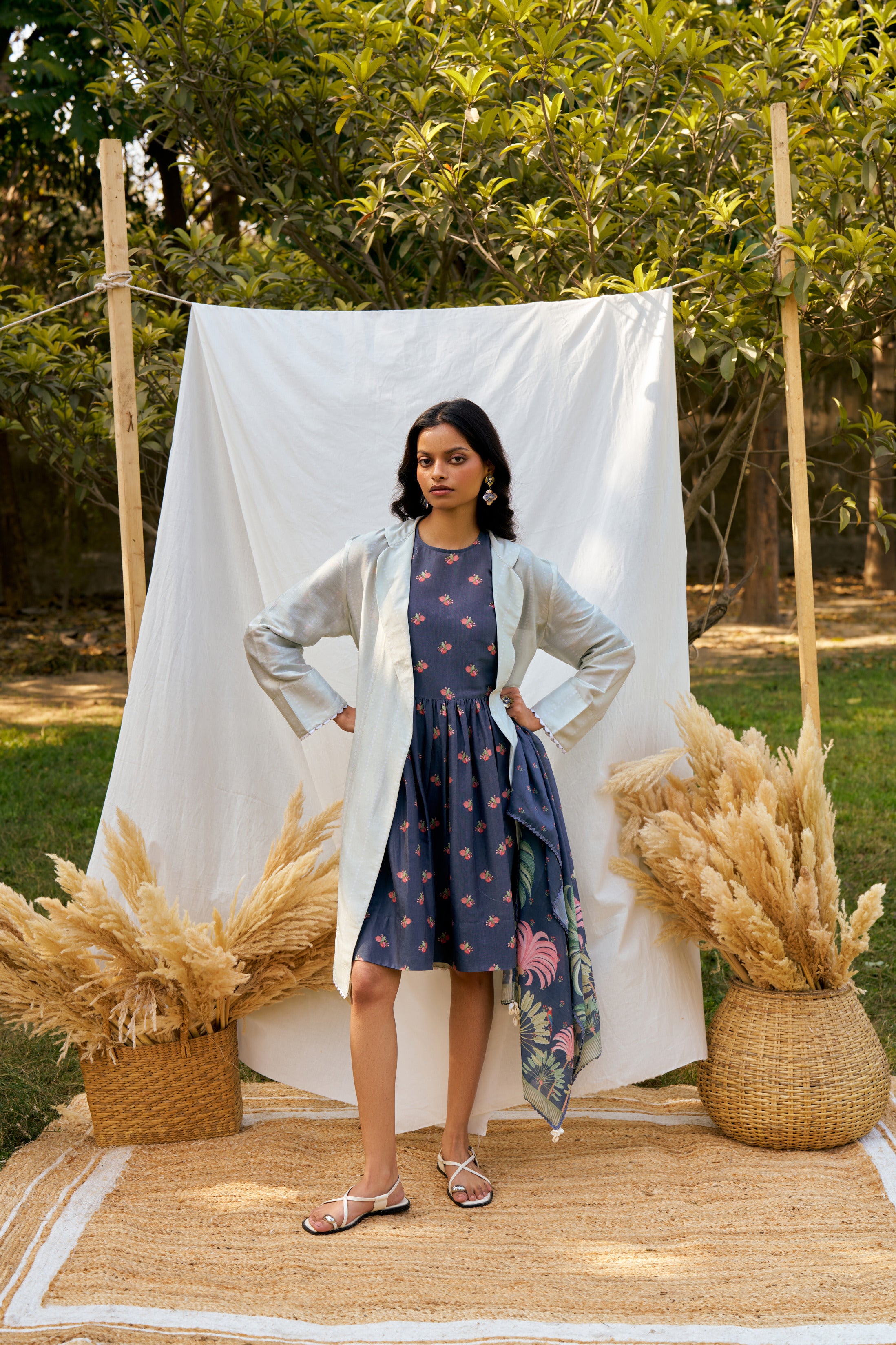 Pomme Sauvage Bleu Dress