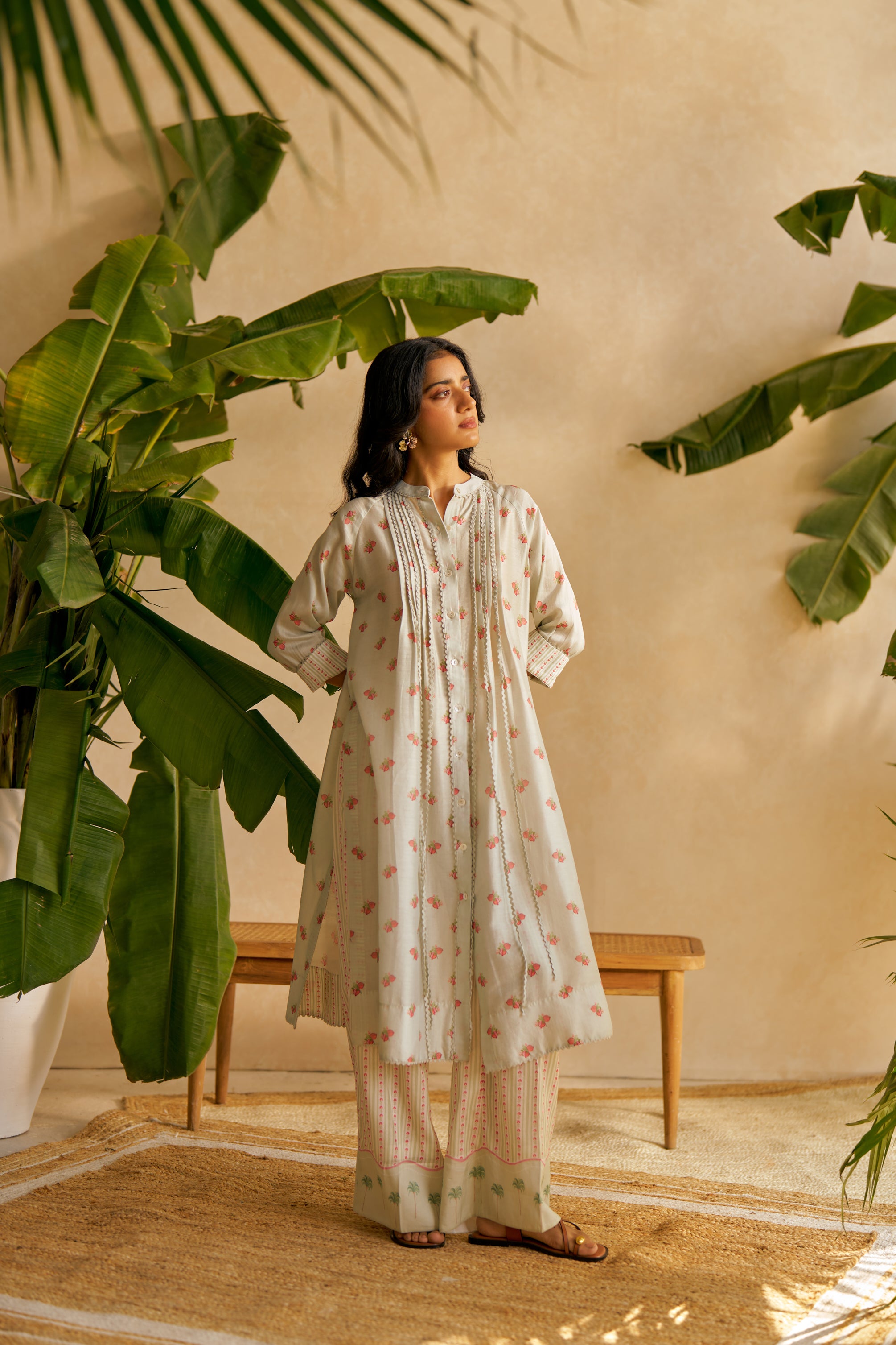 Pomme Sauvage Sage Co-ord Set