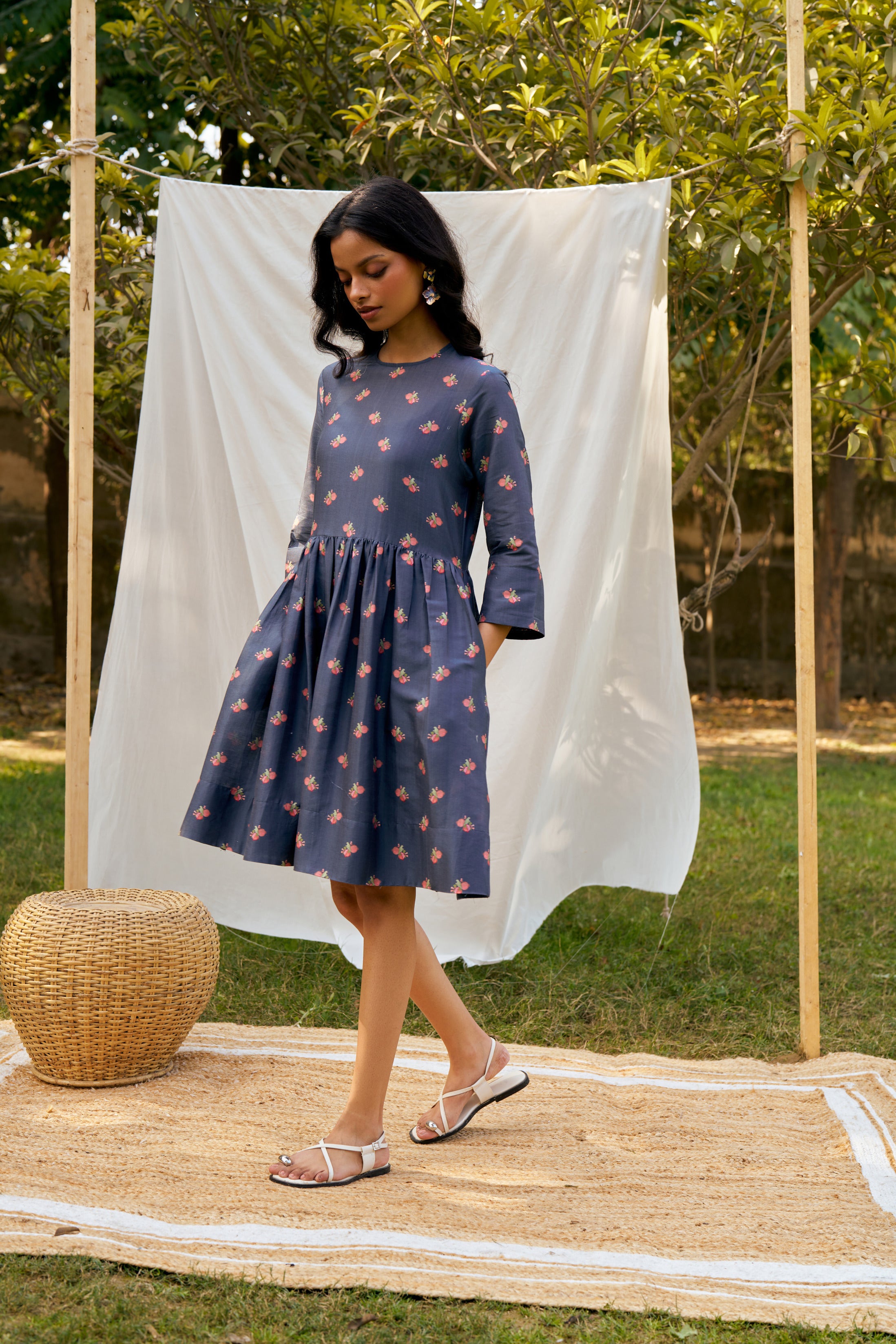 Pomme Sauvage Bleu Dress