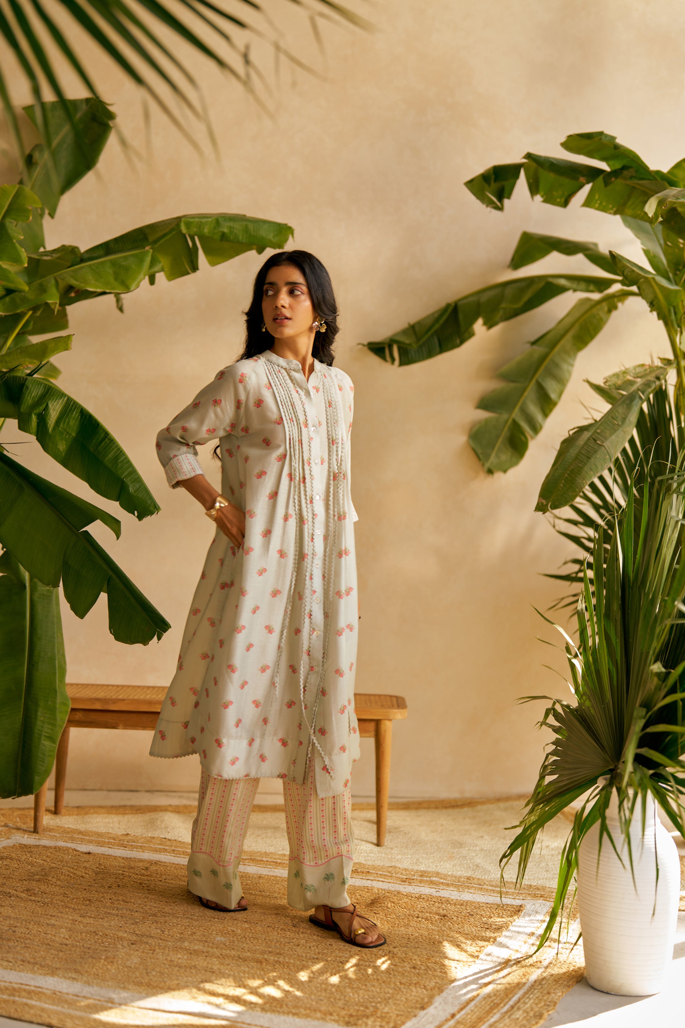 Pomme Sauvage Sage Co-ord Set