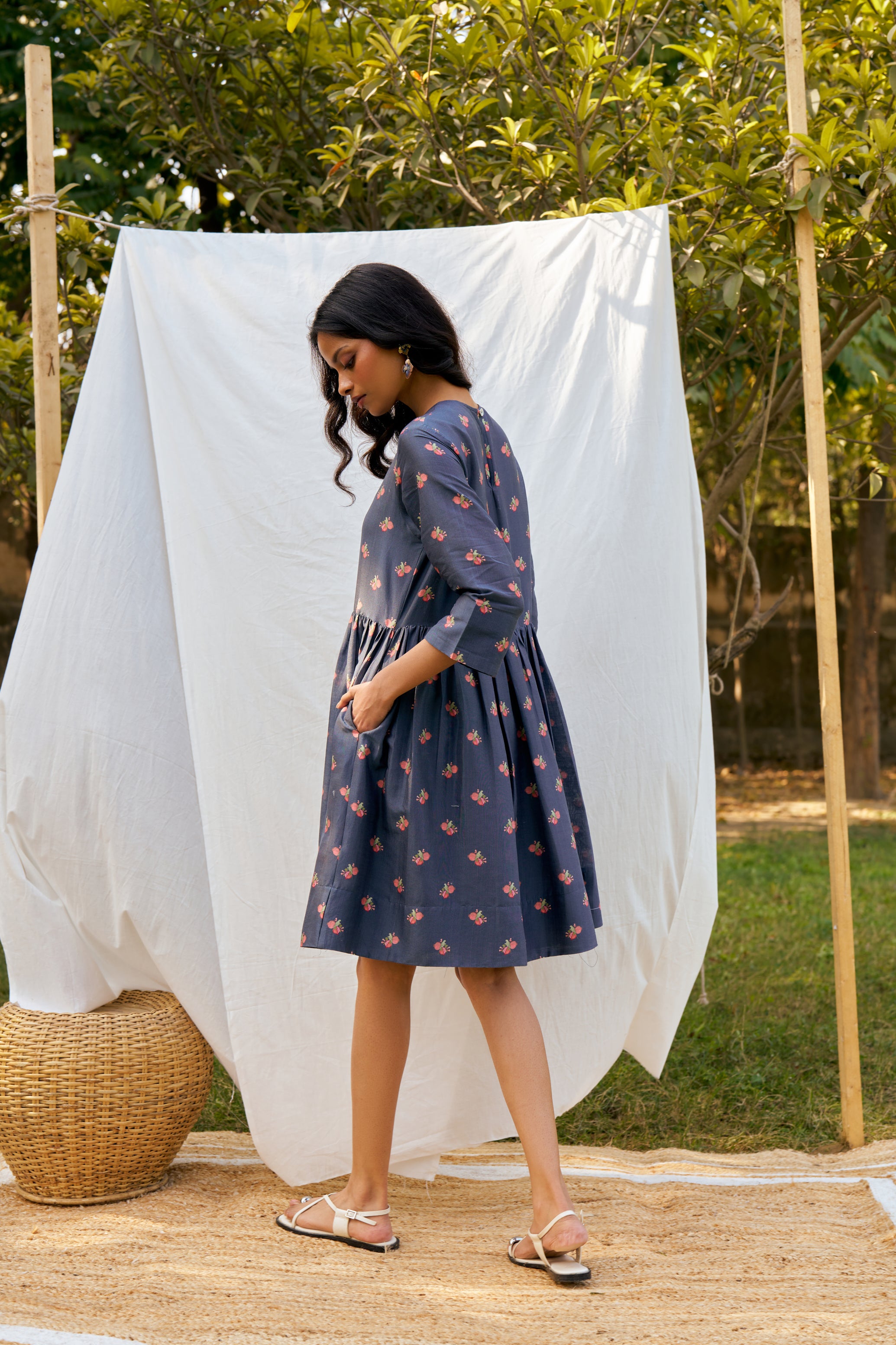 Pomme Sauvage Bleu Dress