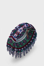 Midnight Cascade Beaded Bag