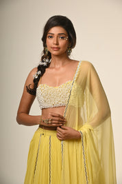 Yellow Lehenga Set