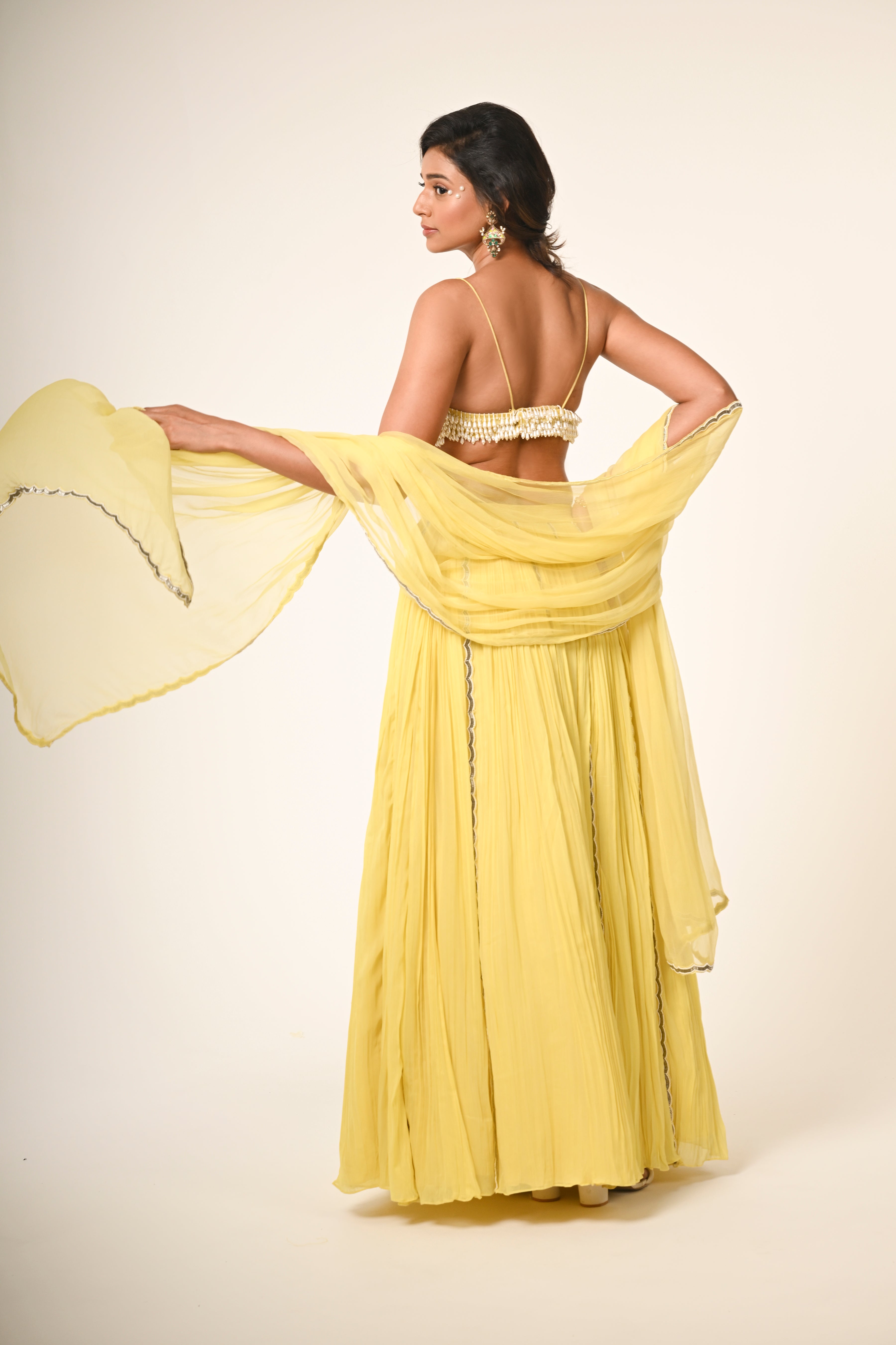 Yellow Lehenga Set