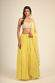Yellow Lehenga Set
