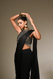 Black Saree
