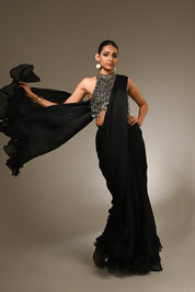 Black Saree