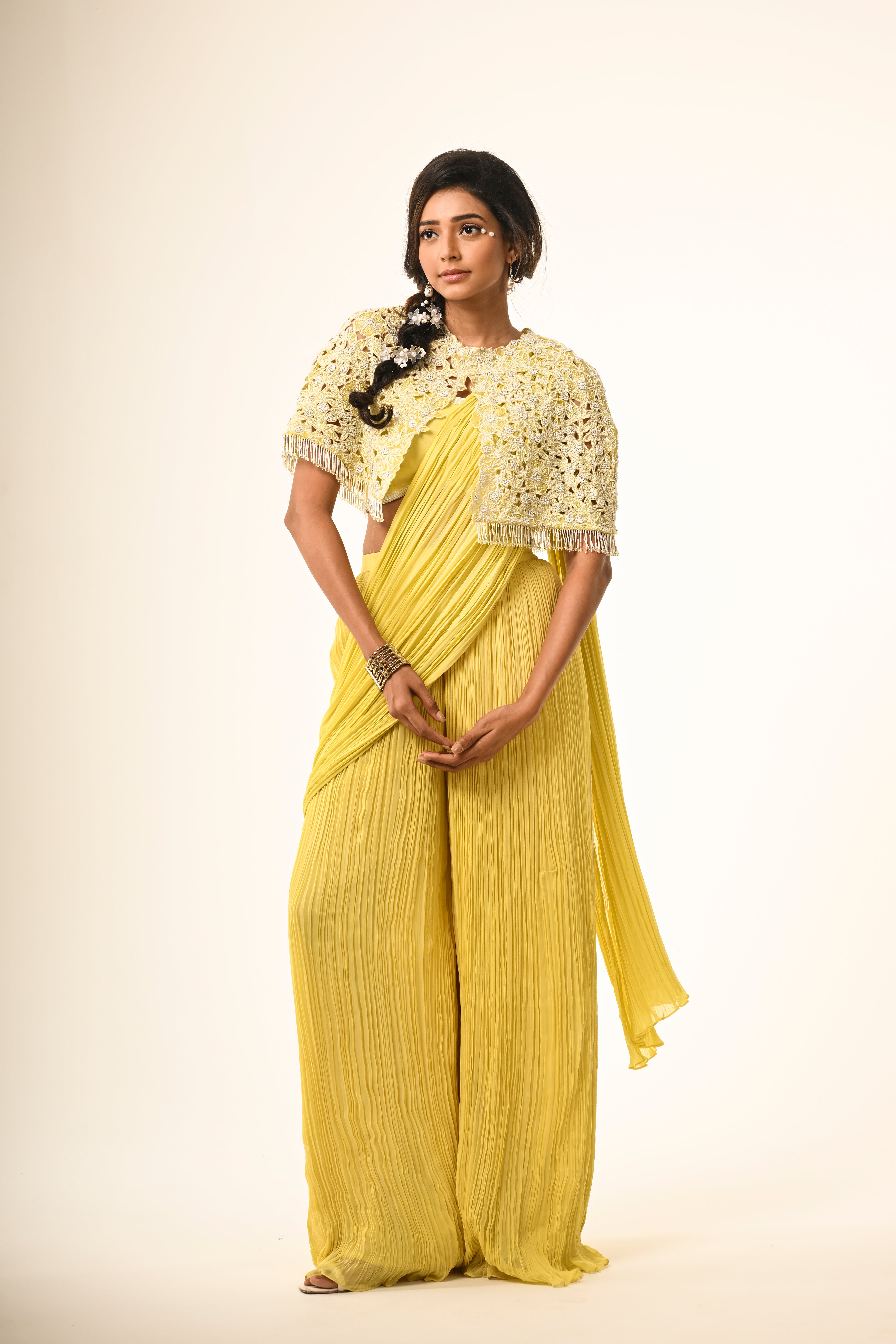 Yellow Cape Set