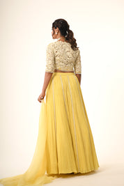 Yellow Lehenga Set