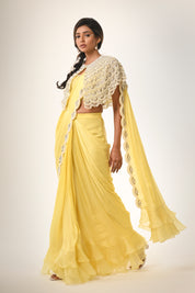 Yellow Saree