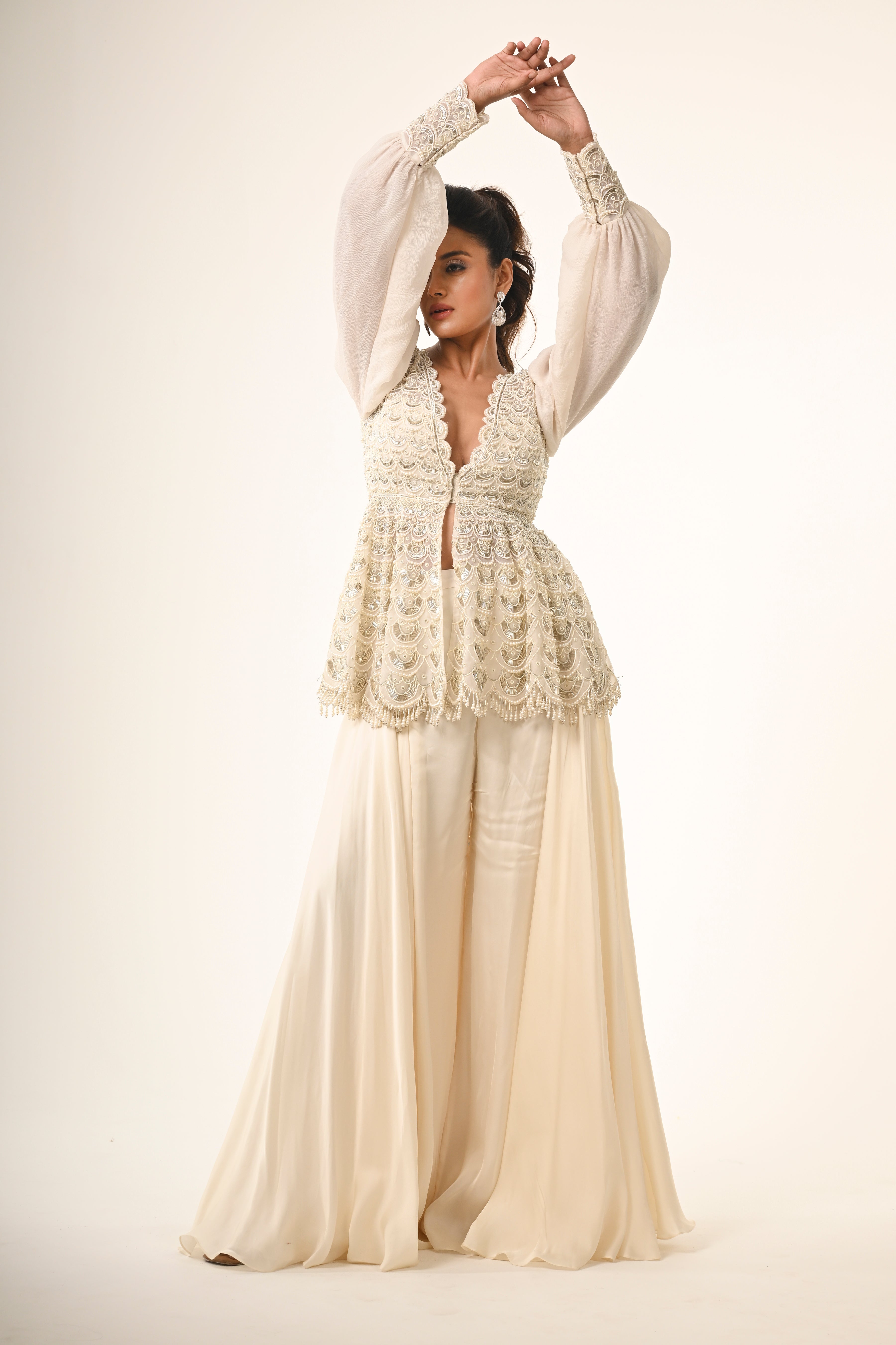 Ivory Pant Set