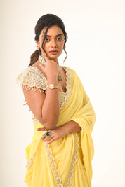 Yellow Saree