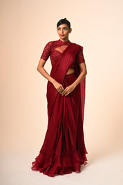 Red Saree