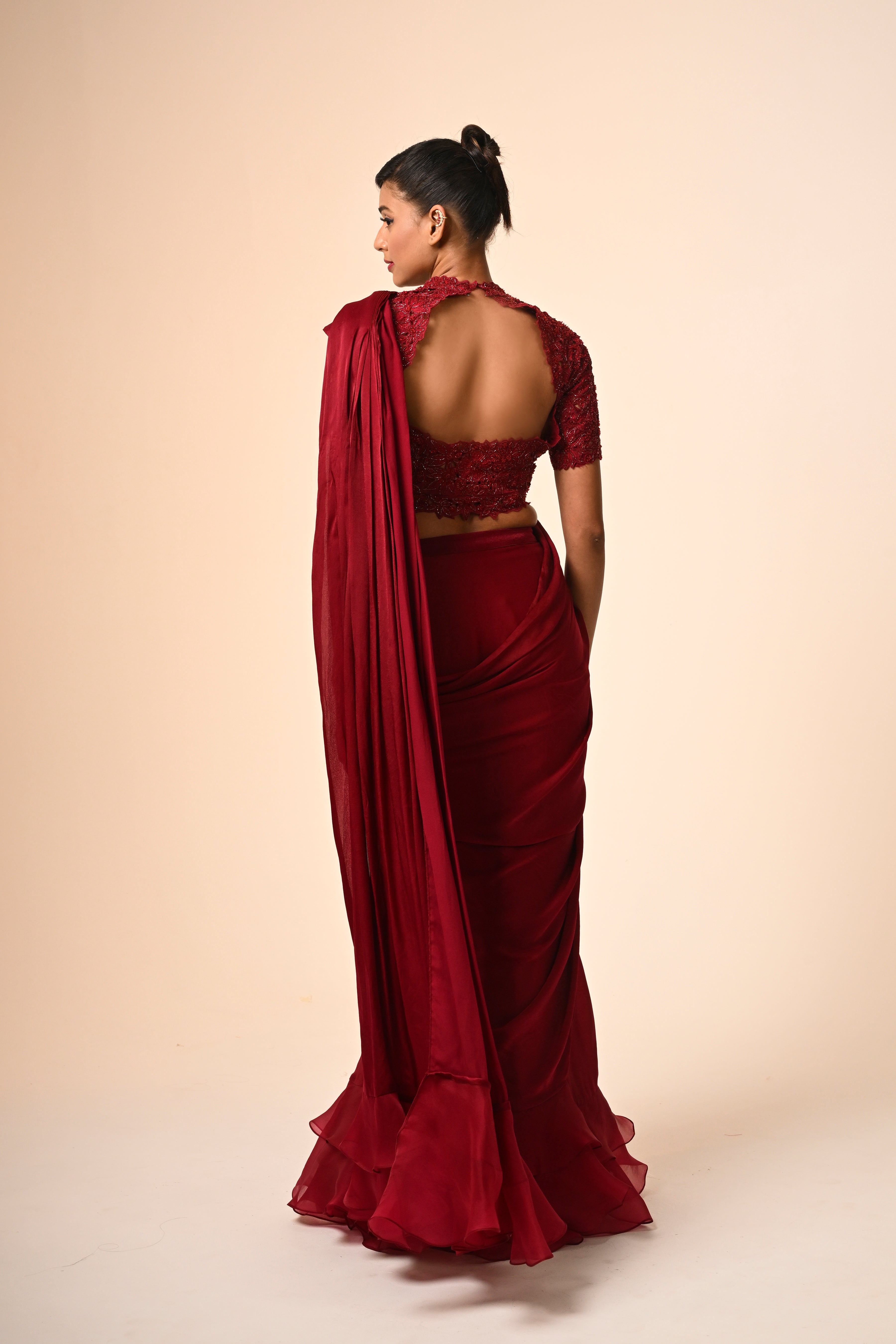 Red Saree