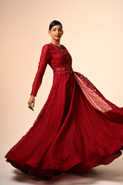 Red Jacket Set