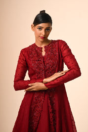 Red Jacket Set