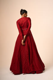 Red Jacket Set