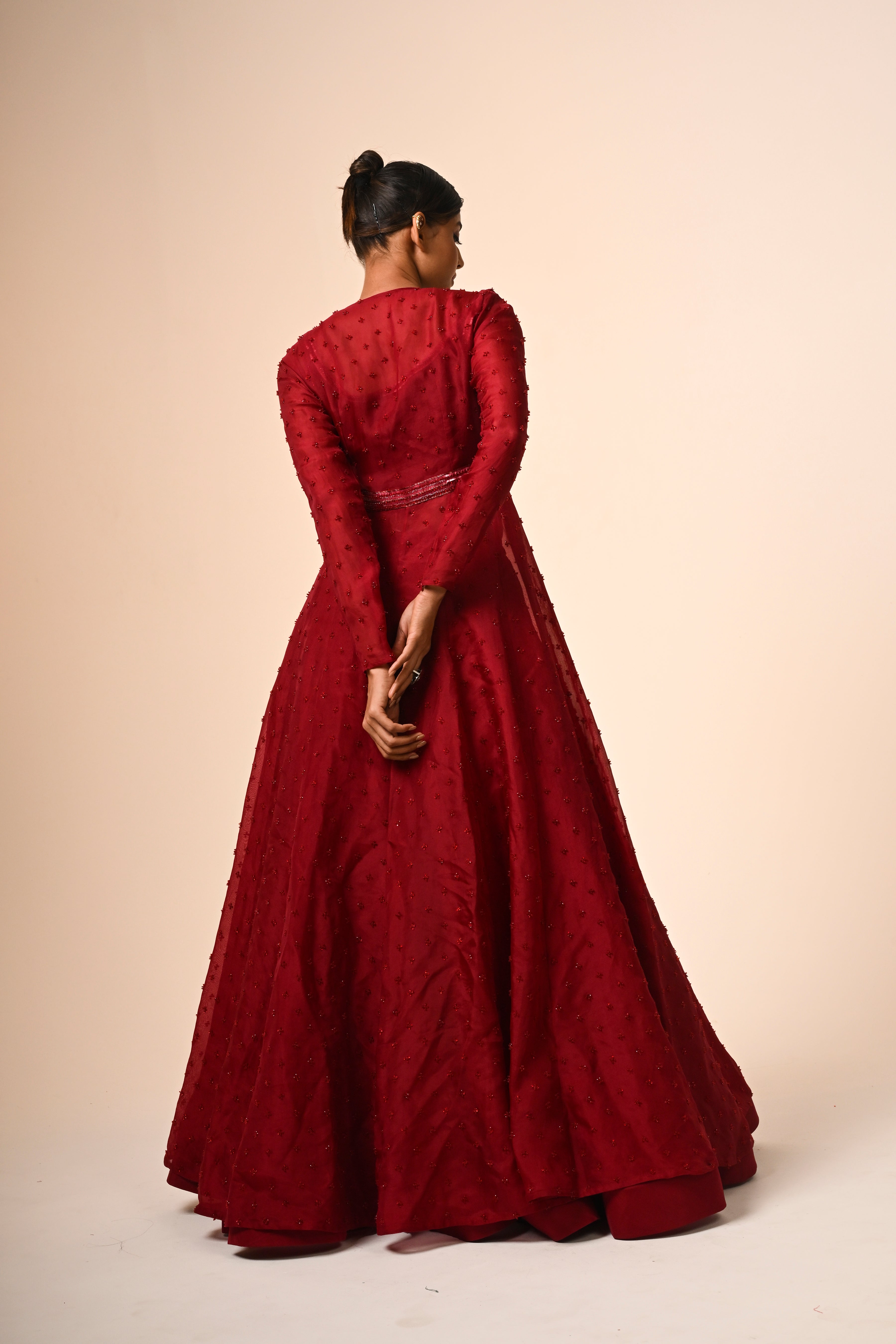 Red Jacket Set