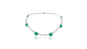 Graceful Glow Emerald Necklace