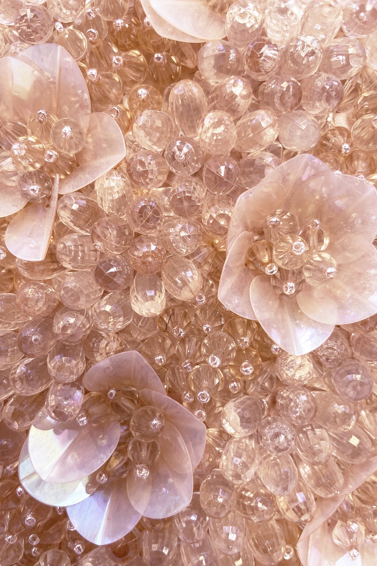 Blush Aurora Luxe Embellished Bag