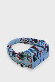 Ocean Crest Embellished Beaded Bag