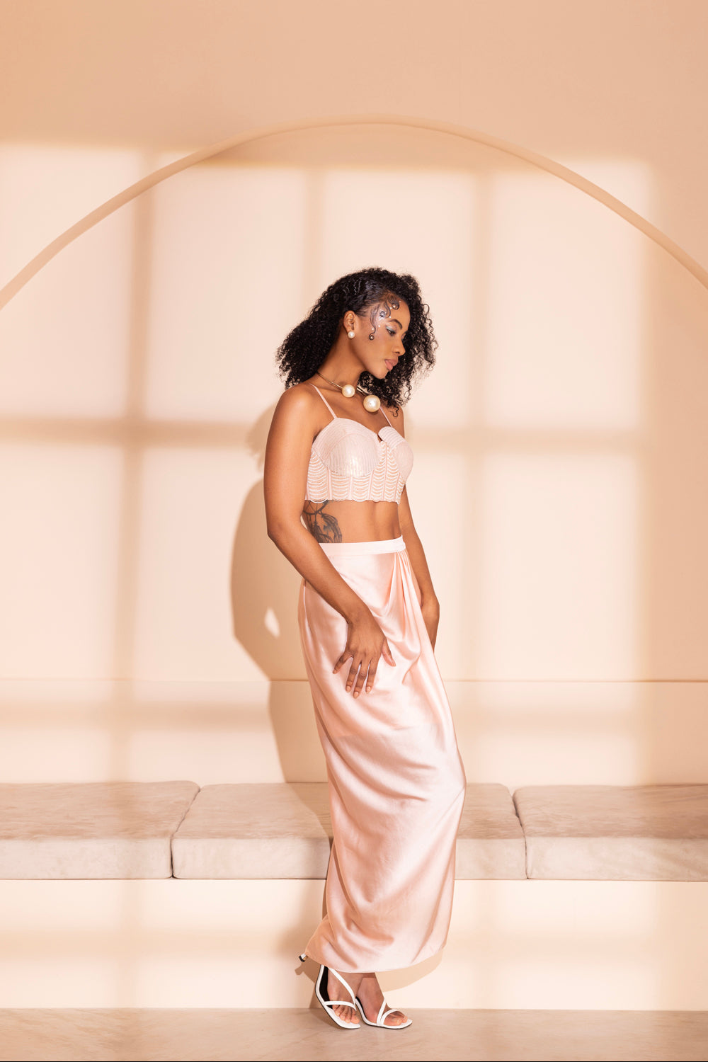 Adina Top & Skirt Set