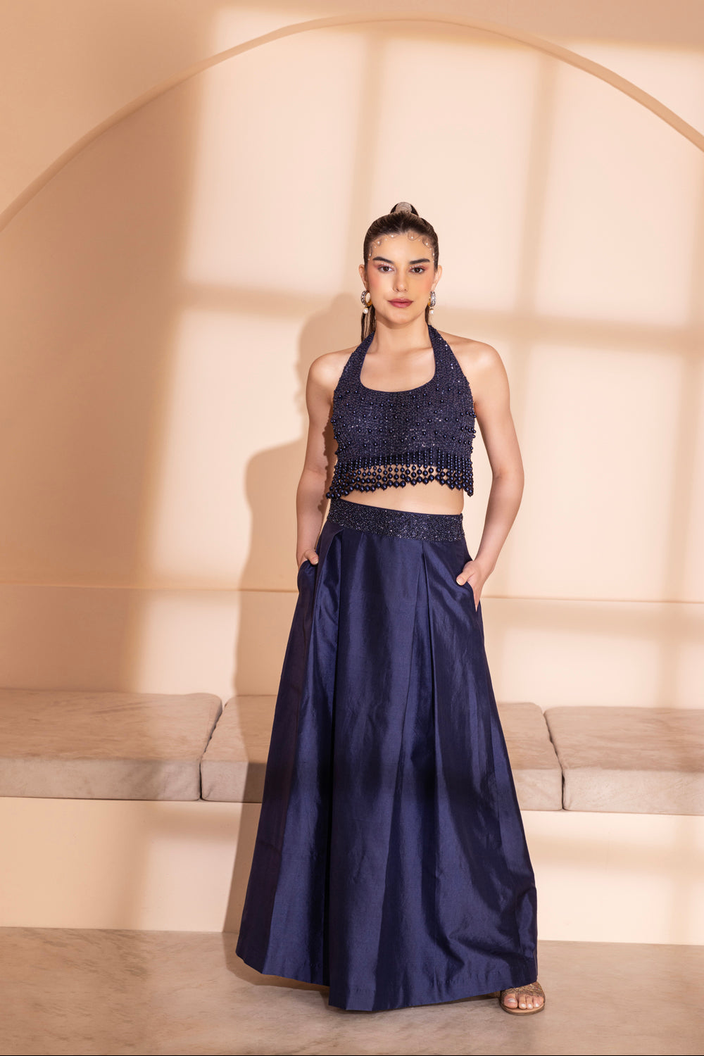 Zuri Top & Skirt Set