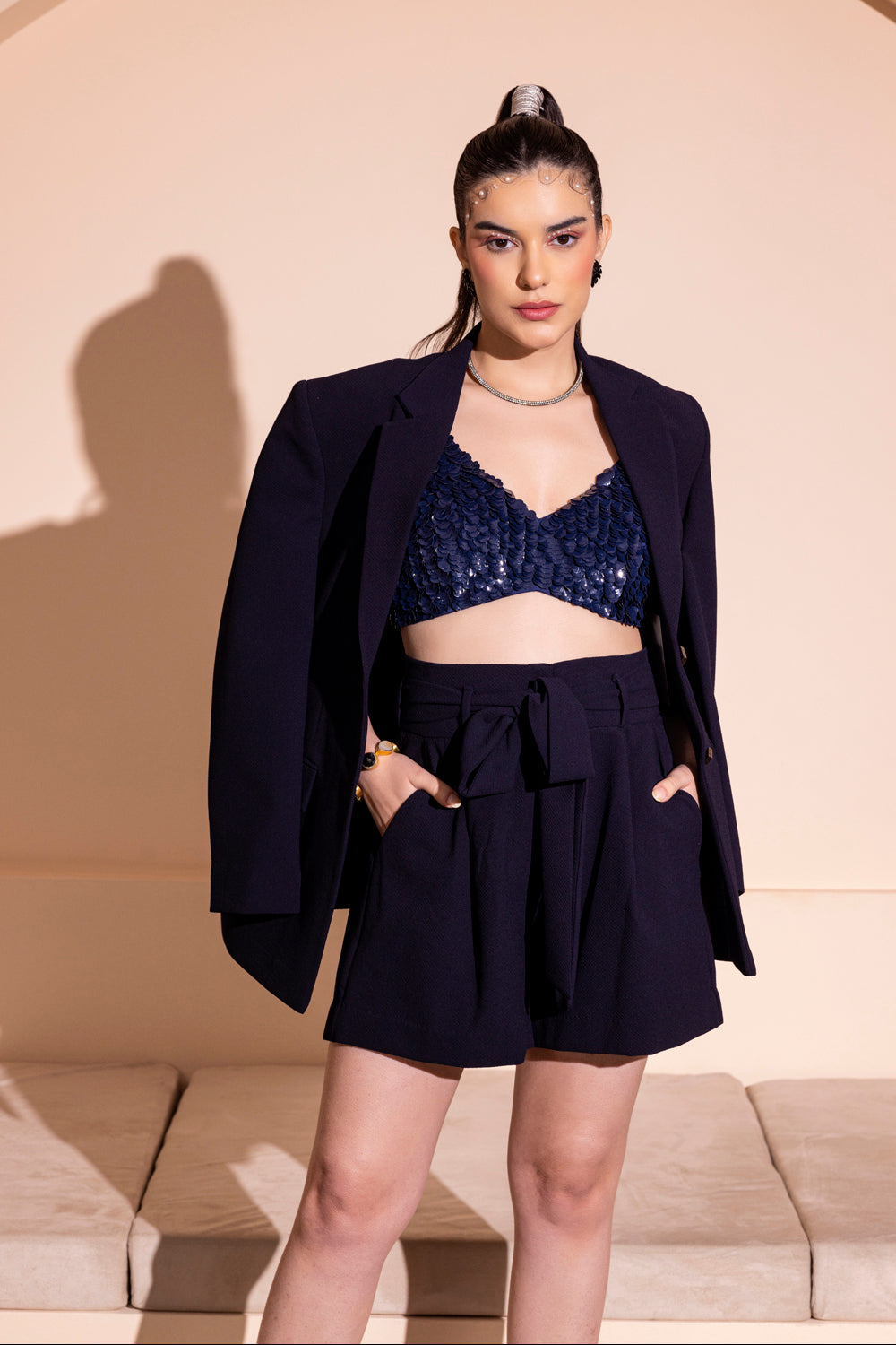 Madera Blazer & Shorts