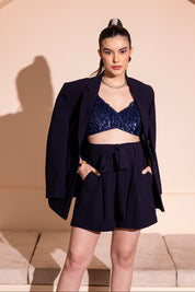 Madera Blazer & Shorts
