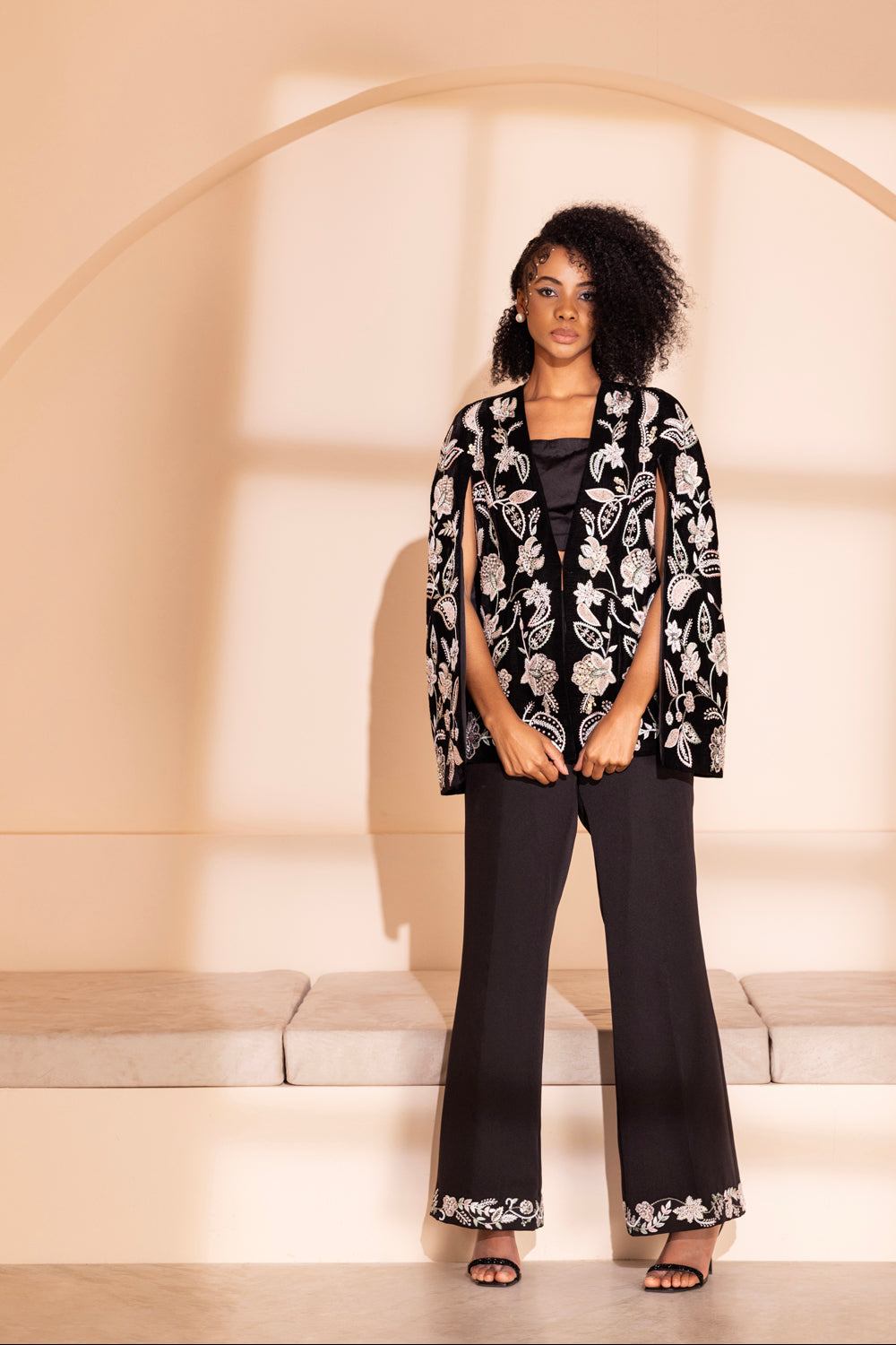 Ophelia Cape & Pant Set