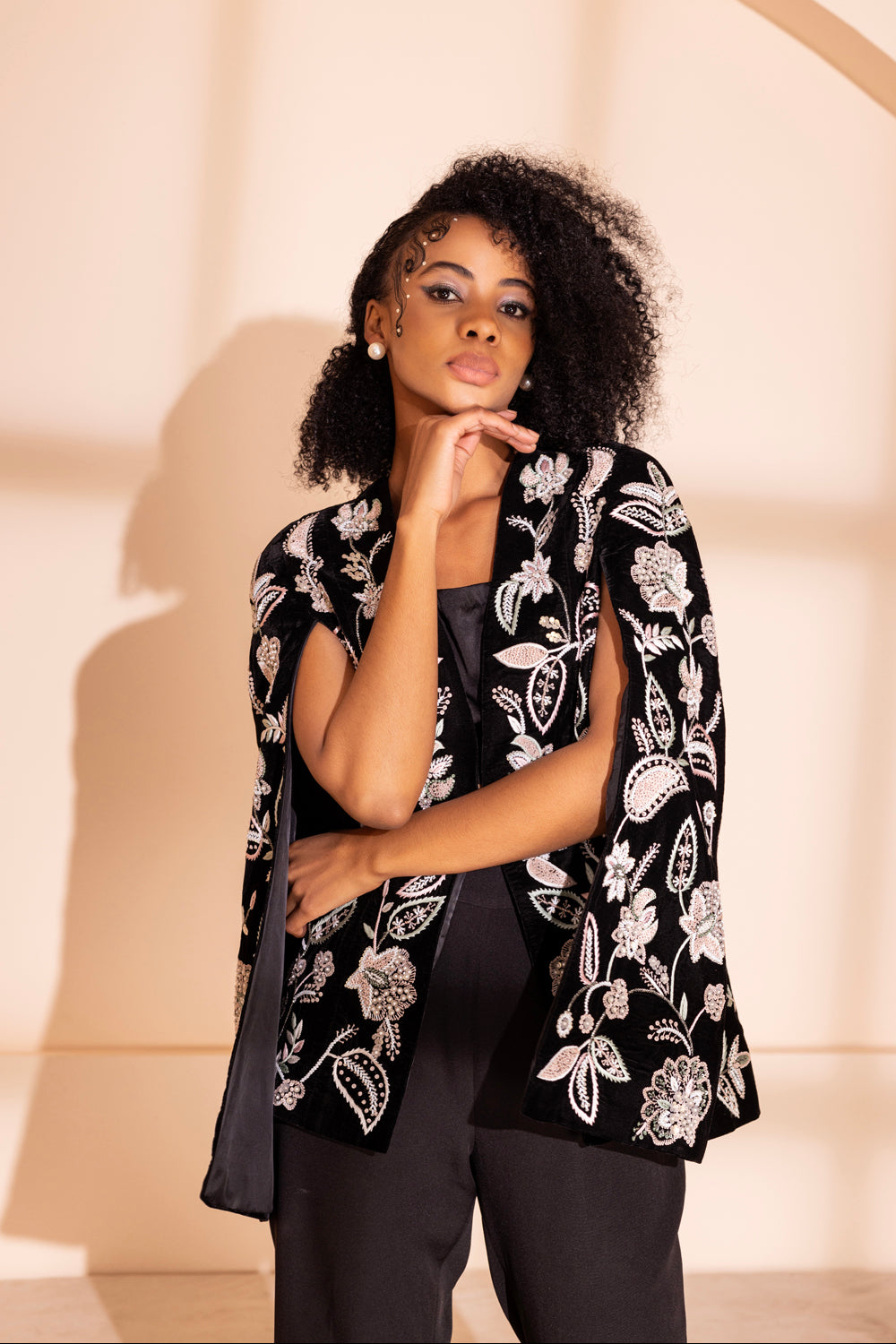 Ophelia Cape & Pant Set